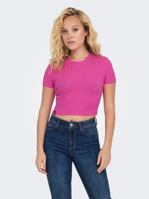 Only Kısa Kollu Bayan Crop 15311891