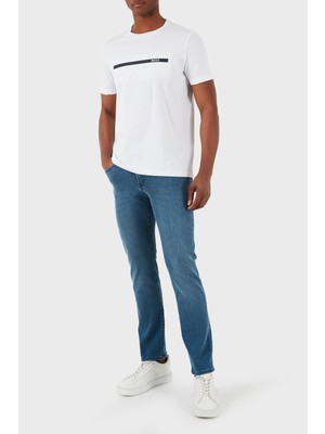 Boss Düşük Bel Slim Fit Dar Paça Jeans Erkek Kot Pantolon 50509006 424