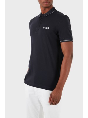 Boss Pamuklu Slim Fit Polo Yaka T Shirt Erkek Polo Yaka T Shirt 50512892 402