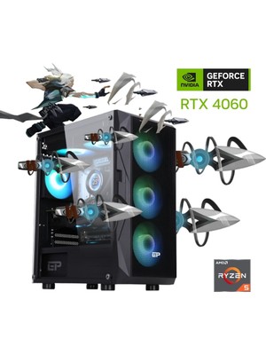 Gaming R5-4060 Ryzen 5 5600 32GB Ddr4 1tb SSD RTX4060 8gb