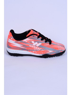 Walkway Power Hs-F Rahat Taban Esnek Turuncu Erkek Çocuk Halı Saha Ayakkabı