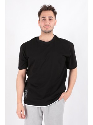 Cazador 4042 Erkek Bisiklet Yaka T-Shirt