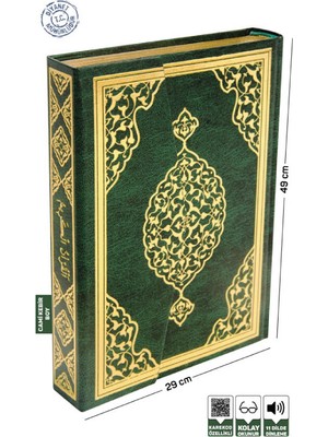 Merve Kur'an-ı Kerim Bilgisayar Hatlı Camii Kebir Diyanet Mühürlü Kuran