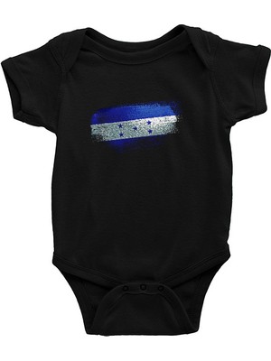 Darkhane Honduras Siyah Unisex Bebek Body - Zıbın