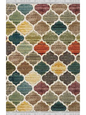 Homier Collection Homier Westa Kalitesi Yıkanabilir Kaymaz Taban Kilim ve Yolluk H-PW-8036A