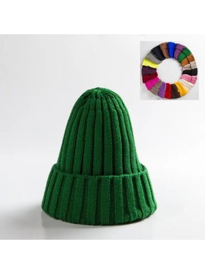 Liangduo Shop C Tarzı 1 Adet Unisex Şapka Pamuk Karışımları Katı Sıcak Yumuşak Örgü Şapkalar Erkekler Kışlık Şapkalar Kadın Skullies Beanies (Yurt Dışından)