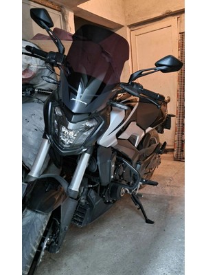 Bajaj Dominar 250 -400 Füme Ön Cam Siperlik ,biadil Marka Tur Camı 42 cm (2017-2024) Arasmoto