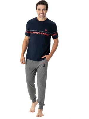 U.S. Polo Assn.  Assn. 18790 Erkek Pijama Takımı