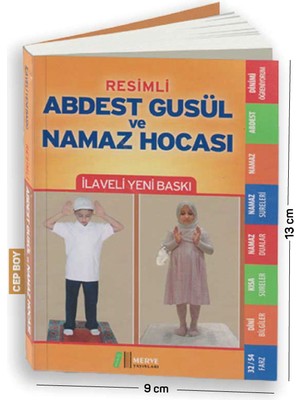 Abdest Gusül ve Namaz Hocası Cep Boy 160 Sayfa Kolektif Yazar İle