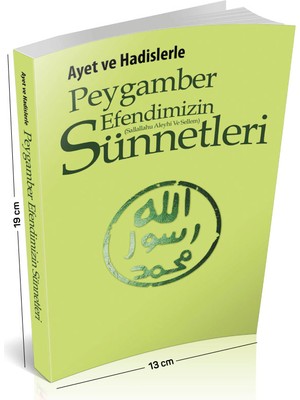 Mercan Kitap Ayet ve Hadislerle Peygamber Efendimizin (s.a.v.) Sünnetleri - Selahattin Doğan Ciltsiz Yayın 288 Sayfa