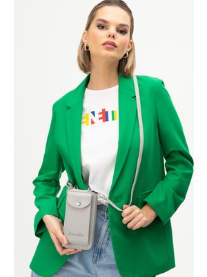 United Colors Of Benetton Benetton Kadın Cüzdan A.gri BNT1213