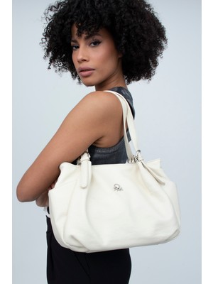 United Colors Of Benetton Benetton Kadın Kol Çantası Bej BNT1229