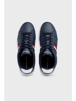 Tommy Hilfiger Deri Sneaker Ayakkabı Erkek Ayakkabı FM0FM04895 Dw5