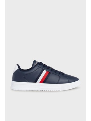 Tommy Hilfiger Deri Sneaker Ayakkabı Erkek Ayakkabı FM0FM04895 Dw5