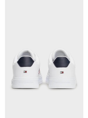 Tommy Hilfiger Deri Sneaker Ayakkabı Erkek Ayakkabı FM0FM04895 Ybs