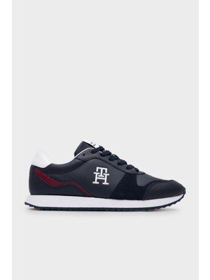 Tommy Hilfiger Deri Sneaker Ayakkabı Erkek Ayakkabı FM0FM04959 Dw5