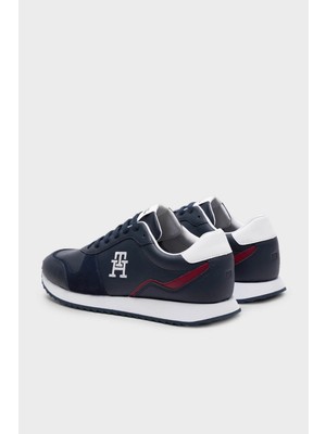 Tommy Hilfiger Deri Sneaker Ayakkabı Erkek Ayakkabı FM0FM04959 Dw5