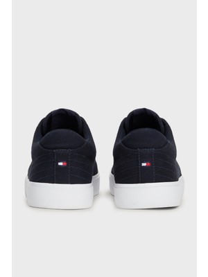 Tommy Hilfiger Kanvas Sneaker Ayakkabı Erkek Ayakkabı FM0FM04882 Dw5