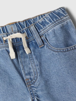 Gap Erkek Çocuk Mavi Slim Denim Pull-On Şort