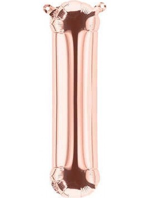 Kidspartim I Harf Rose Gold Folyo Balon 40 Inc 100  cm