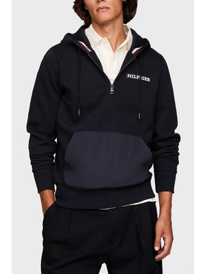 Tommy Hilfiger Regular Fit Kapüşonlu Sweat Erkek Sweat MW0MW33653 Dw5