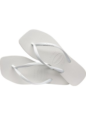 Havaianas Slim Square Beyaz Kadın Terlik 39-40