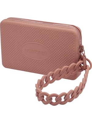 Havaianas Mini Bag Chain Pembe Plaj Çantası