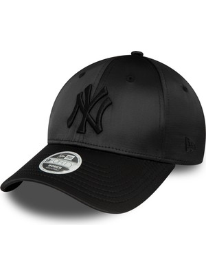 New Era New York Yankees Şapka Saten Siyah 60434989 Kadın Şapka