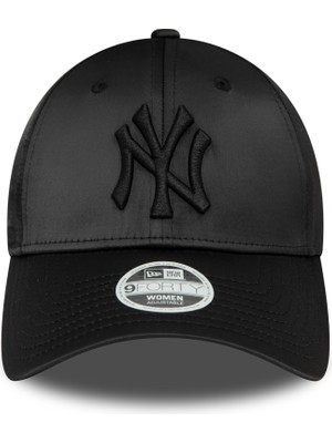 New Era New York Yankees Şapka Saten Siyah 60434989 Kadın Şapka