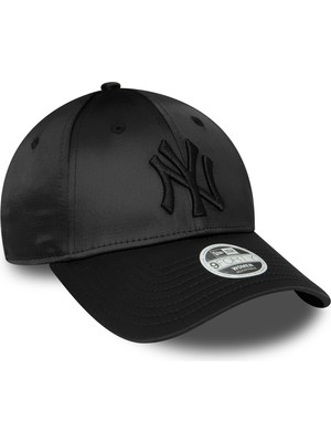 New Era New York Yankees Şapka Saten Siyah 60434989 Kadın Şapka