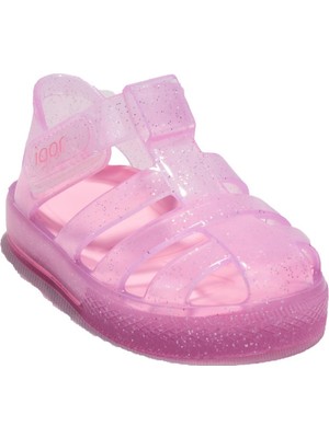 Igor S10265 Star Glitter Pembe Ortopedik Günlük Kız Çocuk Sandalet