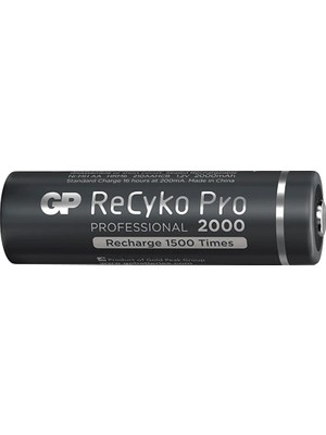 Kornea Store Gp Recyko Pro Aa 2000 Mah Şarjlı 4lü Pil GP210AAHCB-2EB4 (GPRHC212B309) (K246)