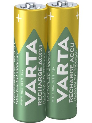 Kornea Store Varta Nı-Mh 1.2V 2100 Mah Hr6 Aa Şarjlı 2li Kalem Pil (K246)