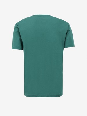 Lee Bisiklet Yaka Açık Yeşil Erkek T-Shirt L60UFQG26 Bisiklet Yaka T-Shirt