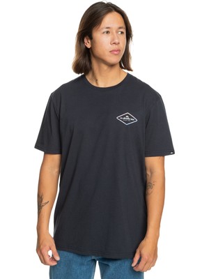 Quiksilver Omni Lock Erkek Siyah Tişört