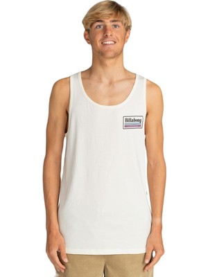 Billabong Walled Tees Erkek Beyaz Atlet