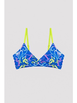 Penti Genç Kız Colorful Hearts Üçgen Bikini Takımı