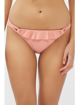 Penti Tatlı Badem Rosey Side Frill Bikini Altı