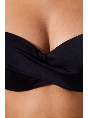 Penti Strapless Cup Siyah Bikini Üstü