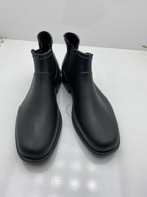 Çiğdem Kundura Çiğdem Kısa Lastikli Iş-Bahçe-Su Geçirmez Çizme-Bot - Siyah - 44