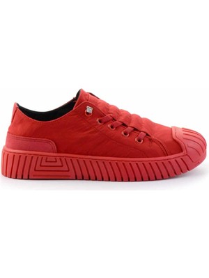 Bambi Kırmızı Kumaş   Kadın Sneaker K01175127404