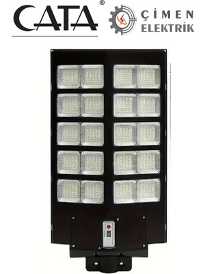 Cata Ct 4645 1200W Solar Sokak Armatürü 6400K Beyaz Işık