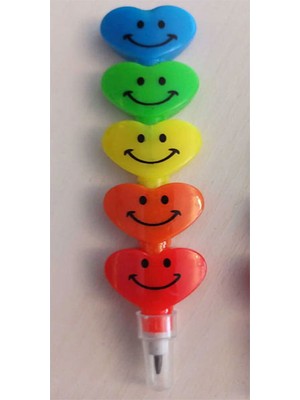 Nostaljik Lezzetler Emoji Yumurtlayan Kalp Kurşun Kalem 4 Grup 20 Uç