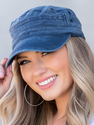 Uniquerrs Unisex % 100 Pamuklu Castro Kep Şapka