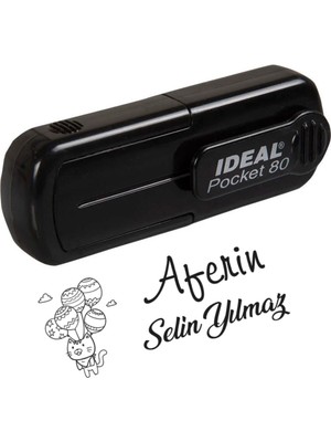 FY Group Kişiye Özel Öğretmen Aferin Cep Kaşesi - D232