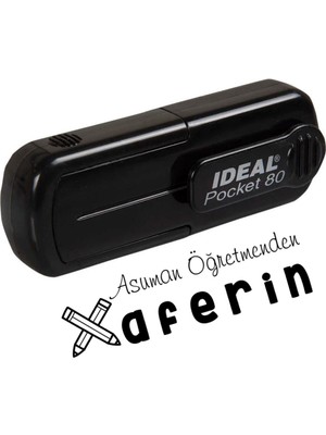 FY Group Kişiye Özel Öğretmen Aferin Cep Kaşesi - D260