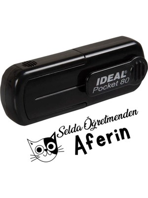 FY Group Kişiye Özel Öğretmen Aferin Cep Kaşesi - D223