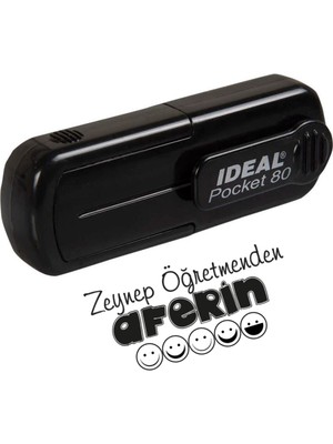 FY Group Kişiye Özel Öğretmen Aferin Cep Kaşesi - D219