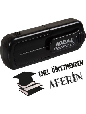 FY Group Kişiye Özel Öğretmen Aferin Cep Kaşesi - D217