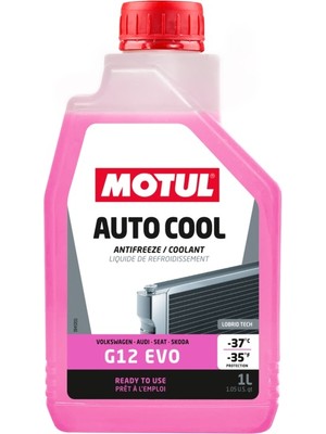 Motul Auto Cool G12 Evo Donma Karşıtı Soğutma Sıvısı 1L Pembe Renk Uzun Ömürlü
